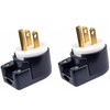 Nema 5-15P 15AMP 125Volt Male Plug,USA Canada Male DIY Rewirable
