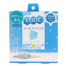 Honyarado Col37309 Drift Ice Animal Mark, Aroma Cool Eye Mask, Azurashi 3P