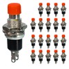 20pcs Red SPST momentary Miniature Push-Button switches (Normally Open Type)