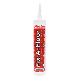 The Original Fix-A-Floor Loose Tile Repair Adhesive - Tile, Porcelain, Ceramic, Marble, Stone & Wood. Custom Tip for All Grout Sizes – 10.1 oz. *for Best Results Use The Proven Power of a Caulk Gun*