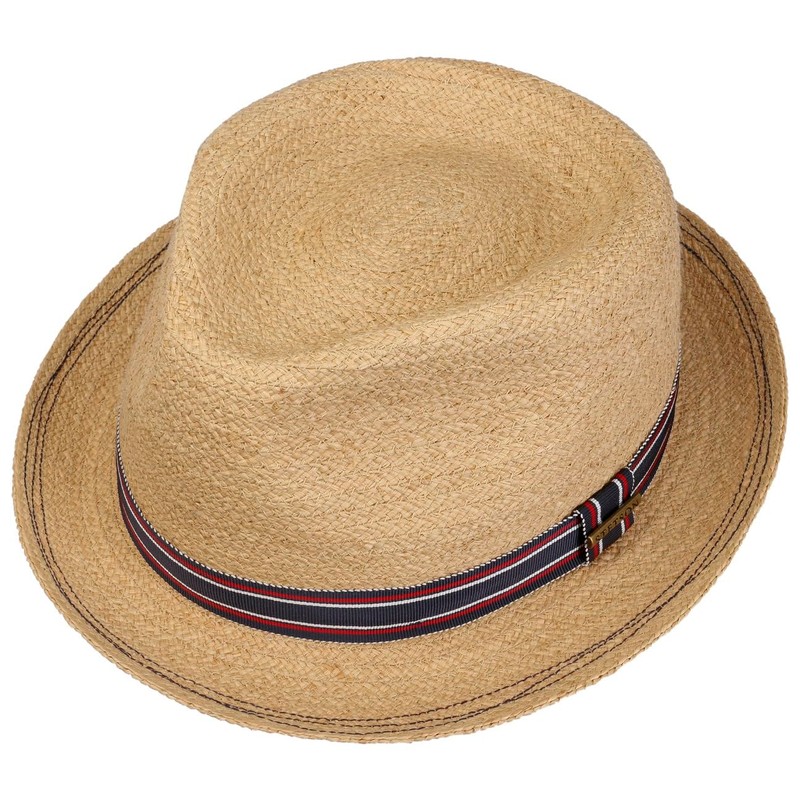 Stetson Brandsfield Player Raffia Hat UV Protection Summer, natural, XXL