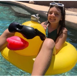 GAME Derby Duck 35" Ring Float 51801 (Yellow Duck)