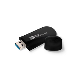 JAPOO WiFi 6 Adaptador WiFi inalámbrico USB para PC de computadora y portátil, 1800 Mbps de alta ganancia de doble banda 5dBi Antena 5.8G/2.4G Adaptador WiFi, compatible con Win 11/10 (sin antena)