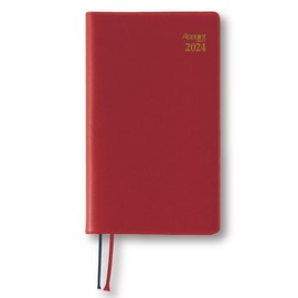 Daigo E1012 2024 Diary, Appointment, Weekly Weekly, Red, Begins December 2023