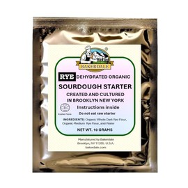 Bakerdale Dehydrated Organic RYE Sourdough Starter Culture
