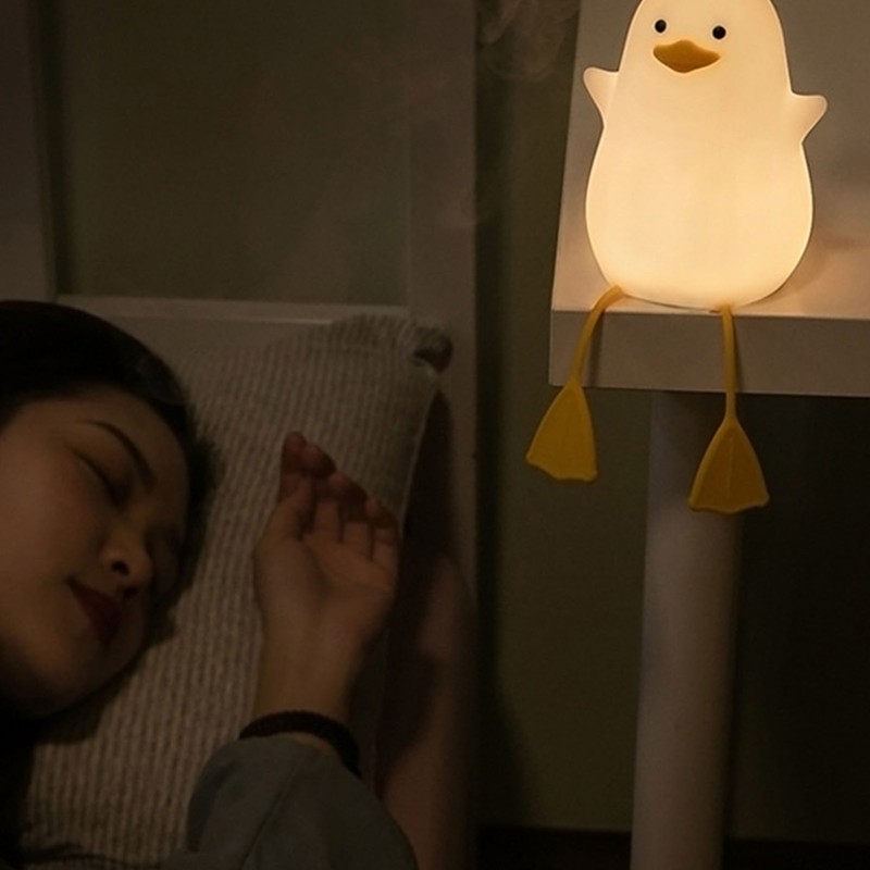 LED Night Light Cute Exquisite Touch Control USB Charging Night
