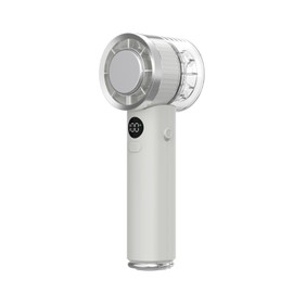 Handy Fan, Portable Fan, Cooler, Handy Fan, Cooling Plate, Sit, Desktop Fan, Stand, Cooler, 3 Levels, Handheld Fan, Powerful, Quiet, Typec, Small, Mini Fan, E13 (Greige Lace)