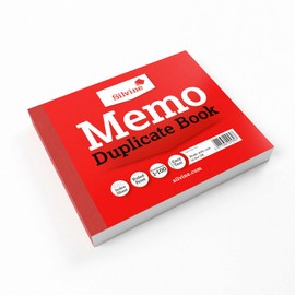 Silvine Triplicate Memo Book - Numbered 1-100 with Index Sheet (102 x 127mm)