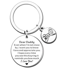 TTOVEN Dad Keyring Dad Gifts Father's Day Gifts Dad Birthday Gifts