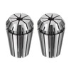 sourcing map 2 Pcs ER20 4mm Spring Collet Chuck High