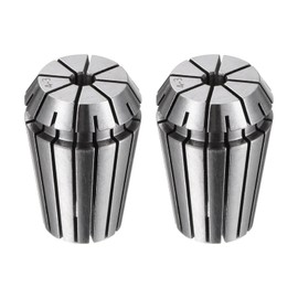 sourcing map 2 Pcs ER20 4mm Spring Collet Chuck High Precision 0.015mm for CNC Engraving Machine Lathe Milling Tool