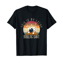 Sport Squadra Di Bowling Idea Regalo Retro Bowling Maglietta