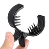 ULTECHNOVO High Ponytail Hair Clips Round Inner Toothed Small Matte