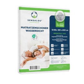 Sensalou Incontinence Mattress Protector 160 x 200 cm Mattress Cover Sheet Waterproof