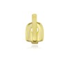 Retzjorv 2 Pcs 18K Gold Plated Hip Hop Teeth Grillz