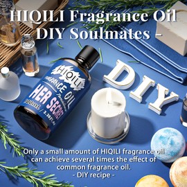 HIQILI Her Secret Fragrance Oil 100ml for Diffuser Car Freshies, Clean Fresh Scent for Candle Making Soap Laundry 3.38 Fl Oz
