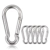 Carabiner Key Ring Carabiner Hook, 80 mm x φ8 mm,