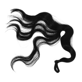 Healeved Wavy Synthetic Hair Extensions for Women Natural Texture Curly Hairpiece with Wraparound Design Instant Fullness for Daily and Party Use Long Volume Boosting Ponytail Hairpiece