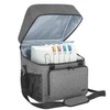 Luxja Rock Sewing Machine Storage Bag with Hard Birds on