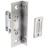 Rockwood 593.26D Brass Roller Latch with Angle Stop, 1-1/2" Width