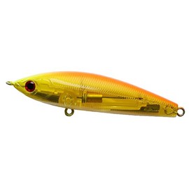 Zipbaits Pencil Bait Zabra Cross Trigger 62mm 7.8g Clear W Orange Chart Head #930 Lure