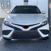 Matte Black Front Bumper Lip Splitter for 2021-2024 Toyota Camry