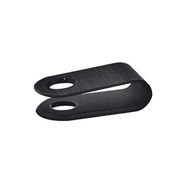 Install Bay BCC18 1/8-Inch Cable Clamp, Black (100-Pack)