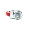 4 Pack Caster Wheels Swivel Plate Stem Casters On Red