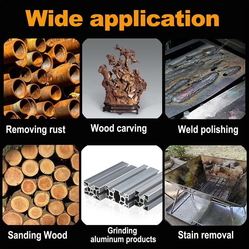 Rocaris 90 Pcs Wire Brushes Set, Brass Wire Wheels Pen