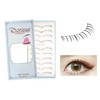 Dorisue Bottom lashes Natural Lower lashes Bottom eyelashes Black or