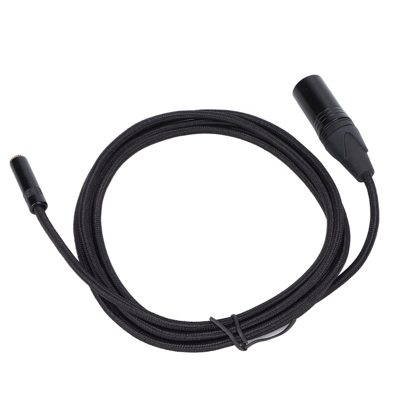 3.5mm Female to 3 Pin XLR Male Cable 24K Gold