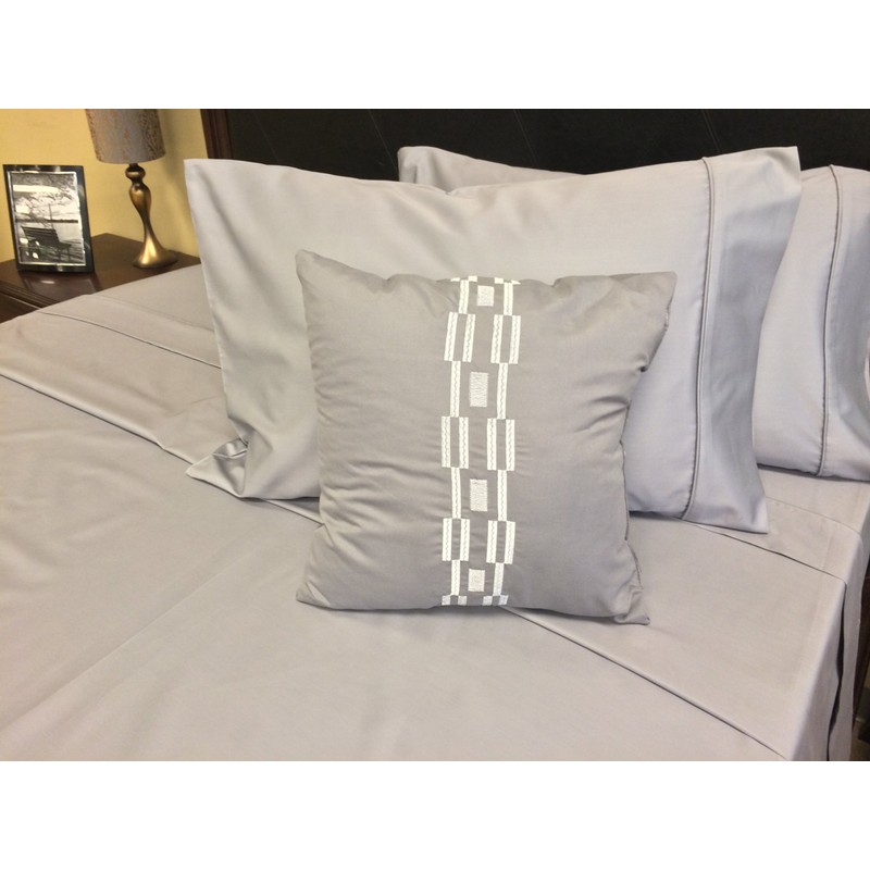 Royal Hotel Bedding Split-King: Adjustable King Bed Sheets, Solid Gray