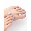 DAISO 25Y Too Cool For School Real Wear Pedi Tips