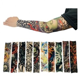 Tattoo arm sleeve, tattoo sleeve, summer mesh UV protection 10ea