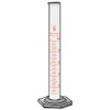 10ml Graduated Cylinder, Borosilicate 3.3 Glass, Single Metric Scale, Karter
