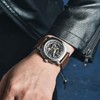 BENYAR - Watches Men's Watch Automatic Mechanical Wristwatch | Leather