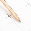 Txuolin White Retro Feather Ballpoint Pen, Refillable Ballpoint Pen, Exquisite