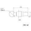 Top Industry (TOP) Impact Socket Holder, Red, For Quarter Sides,