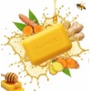 ASANTEE Turmeric & Ginger With Honey Cleansing Soap (Pack of