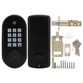 Digital Keyless Entry Door Lock Keypad Password Key Unlock Waterproof Concealed for Home Hotel Apartment