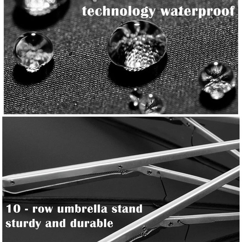 Travel Umbrella, Compact, Windproof, Reverse folding design, Increase and thicken