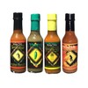 Wicked Tickle Hot Sauce Gift Set – Habanero, Jalapeño, Garlic,