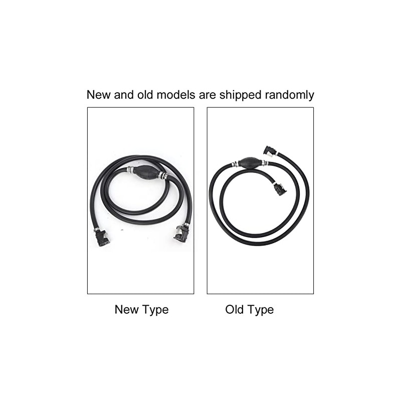 Marine Johnson 3/8in Boat Motor Fuel Gas Hose Line Assembly