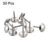 sourcing map Upholstery Nails Tacks Furniture Pins 9mm/0.35" Head Dia