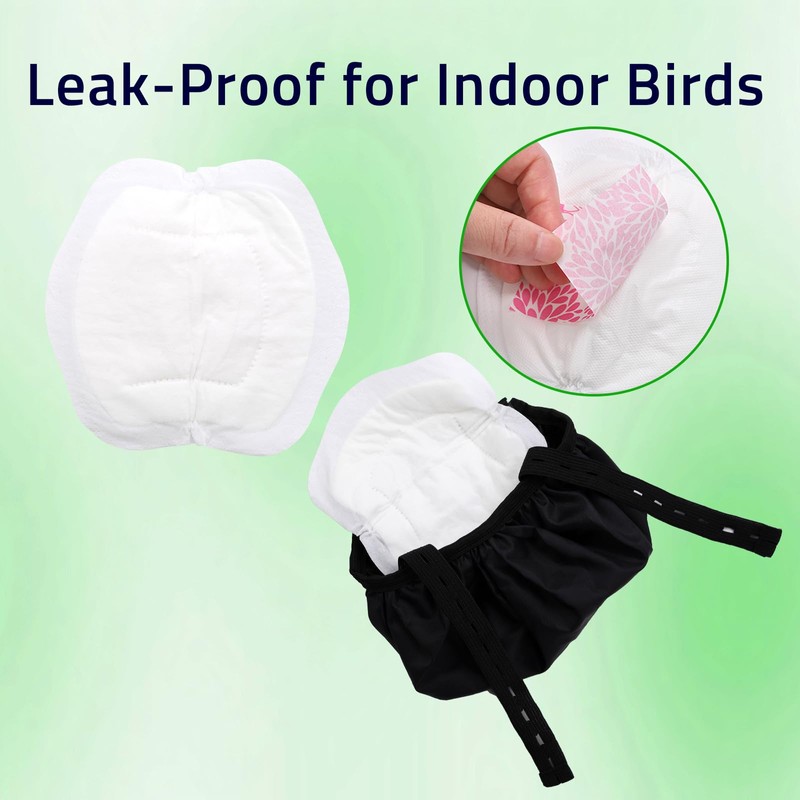 Yesito Adjustable Chicken Harness Diaper (5.4ft Leash) – Breathable &