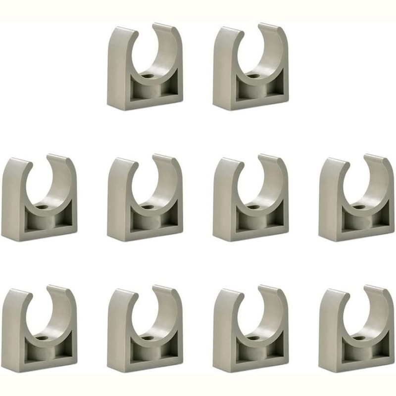 10Pcs 25mm DN20 PPR U Type Pipe Clamps, Hose Hanger