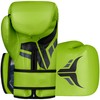 Mytra Fusion Kids Boxing Gloves Carbon AL2 (Green, 8 oz)