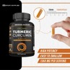 Organic Turmeric Capsules High Strength and Black Pepper with Active