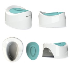 BABYLON Children's Potty Mini, Anti-Slip Children's Toilets, Children's Toilet, Chamber Pot for Children/Toilet seat Pot, Potty Girls, Anatomical Potty Boys, Baby Accessories, White