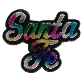Santa Fe New Mexico Script Fridge Magnet